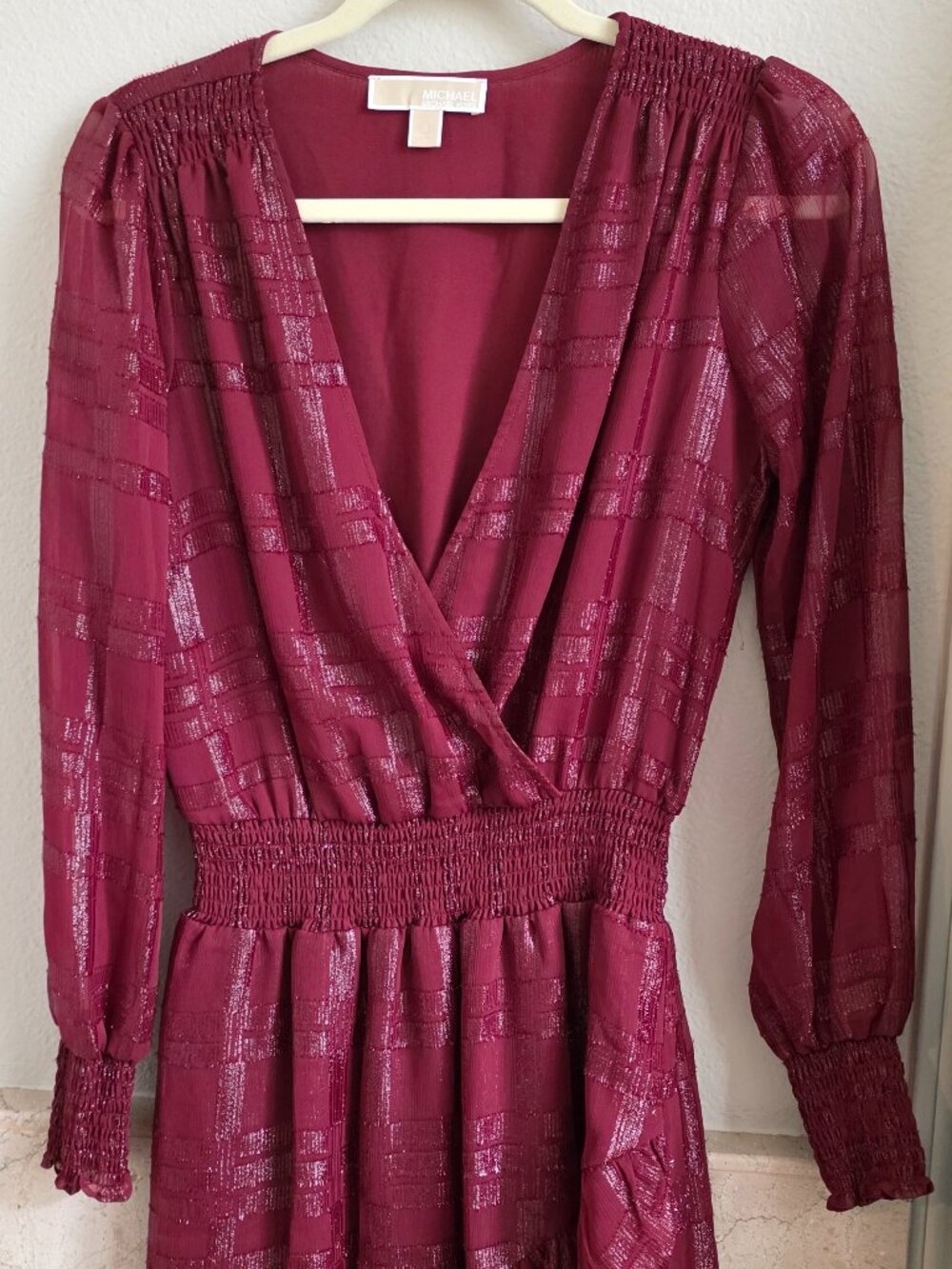 Michael Kors crossbody dress, size S/M, like new condition